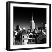 Landscape View with the Empire State Building-Philippe Hugonnard-Framed Photographic Print