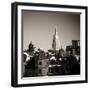 Landscape View with the Empire State Building-Philippe Hugonnard-Framed Photographic Print