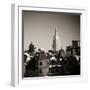 Landscape View with the Empire State Building-Philippe Hugonnard-Framed Photographic Print
