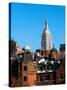 Landscape View with the Empire State Building-Philippe Hugonnard-Stretched Canvas