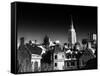 Landscape View with the Empire State Building-Philippe Hugonnard-Framed Stretched Canvas