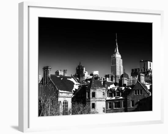 Landscape View with the Empire State Building-Philippe Hugonnard-Framed Photographic Print