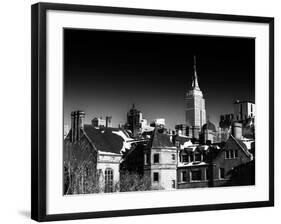 Landscape View with the Empire State Building-Philippe Hugonnard-Framed Photographic Print