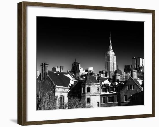 Landscape View with the Empire State Building-Philippe Hugonnard-Framed Photographic Print