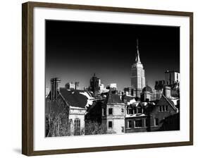 Landscape View with the Empire State Building-Philippe Hugonnard-Framed Photographic Print