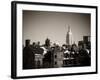 Landscape View with the Empire State Building-Philippe Hugonnard-Framed Photographic Print