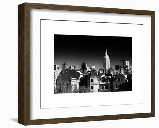 Landscape View with the Empire State Building-Philippe Hugonnard-Framed Art Print