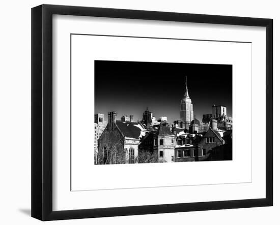 Landscape View with the Empire State Building-Philippe Hugonnard-Framed Art Print