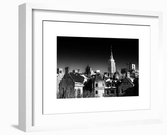 Landscape View with the Empire State Building-Philippe Hugonnard-Framed Art Print