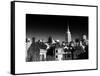 Landscape View with the Empire State Building-Philippe Hugonnard-Framed Stretched Canvas