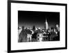 Landscape View with the Empire State Building-Philippe Hugonnard-Framed Art Print