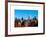 Landscape View with the Empire State Building-Philippe Hugonnard-Framed Art Print