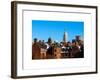 Landscape View with the Empire State Building-Philippe Hugonnard-Framed Art Print