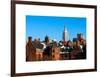 Landscape View with the Empire State Building-Philippe Hugonnard-Framed Art Print