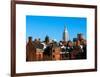 Landscape View with the Empire State Building-Philippe Hugonnard-Framed Art Print