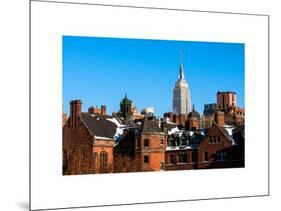 Landscape View with the Empire State Building-Philippe Hugonnard-Mounted Art Print