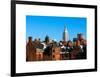 Landscape View with the Empire State Building-Philippe Hugonnard-Framed Art Print