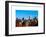 Landscape View with the Empire State Building-Philippe Hugonnard-Framed Art Print