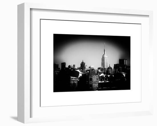 Landscape View with the Empire State Building-Philippe Hugonnard-Framed Art Print