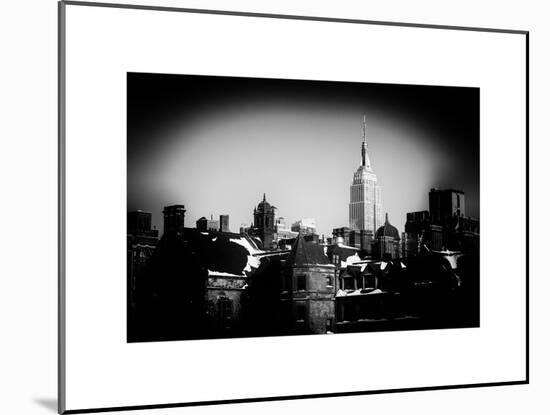 Landscape View with the Empire State Building-Philippe Hugonnard-Mounted Art Print