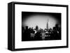 Landscape View with the Empire State Building-Philippe Hugonnard-Framed Stretched Canvas