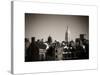 Landscape View with the Empire State Building-Philippe Hugonnard-Stretched Canvas