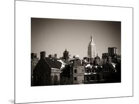 Landscape View with the Empire State Building-Philippe Hugonnard-Mounted Art Print