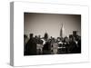 Landscape View with the Empire State Building-Philippe Hugonnard-Stretched Canvas