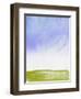 Landscape Watercolor-Hallie Clausen-Framed Art Print