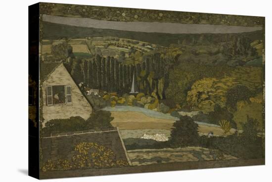 Landscape: Window Overlooking the Woods, 1899-Edouard Vuillard-Stretched Canvas