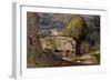 Landscape with a Barn, Shoreham, Kent-Samuel Palmer-Framed Giclee Print