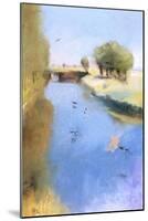 Landscape with a Canal. 1897-Lesser Ury-Mounted Giclee Print