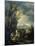 Landscape with a Carthusian Hermit, Perhaps Saint Bruno-Alessandro Magnasco-Mounted Art Print