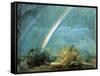 Landscape with a Double Rainbow, 1812-John Constable-Framed Stretched Canvas