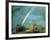 Landscape with a Double Rainbow, 1812-John Constable-Framed Giclee Print