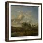 Landscape with a Farm by a Stream, 1661-Adriaen van de Velde-Framed Giclee Print