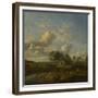 Landscape with a Farm by a Stream, 1661-Adriaen van de Velde-Framed Giclee Print