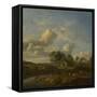 Landscape with a Farm by a Stream, 1661-Adriaen van de Velde-Framed Stretched Canvas