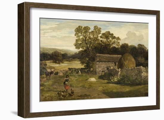 Landscape with a Farm-James Peel-Framed Giclee Print