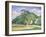 Landscape with a Grazing Horse, 1912-13-James Dickson Innes-Framed Giclee Print