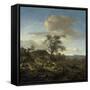 Landscape with a Hunter-Jan Wijnants-Framed Stretched Canvas