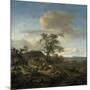 Landscape with a Hunter-Jan Wijnants-Mounted Art Print