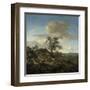 Landscape with a Hunter-Jan Wijnants-Framed Art Print