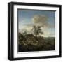 Landscape with a Hunter-Jan Wijnants-Framed Art Print