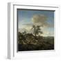 Landscape with a Hunter-Jan Wijnants-Framed Art Print