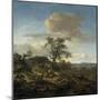 Landscape with a Hunter-Jan Wijnants-Mounted Art Print