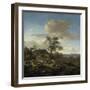 Landscape with a Hunter-Jan Wijnants-Framed Art Print
