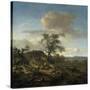 Landscape with a Hunter-Jan Wijnants-Stretched Canvas