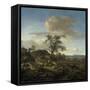 Landscape with a Hunter-Jan Wijnants-Framed Stretched Canvas