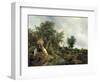 Landscape with a Hut, 1646-Jacob Isaaksz. Or Isaacksz. Van Ruisdael-Framed Giclee Print